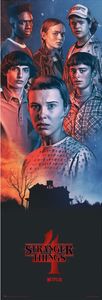 Stranger Things - Staffel 4 - Poster Druck - Größe 53x158 cm