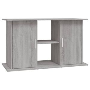 vidaXL Aquariumständer Grau Sonoma 101x41x58 cm Holzwerkstoff