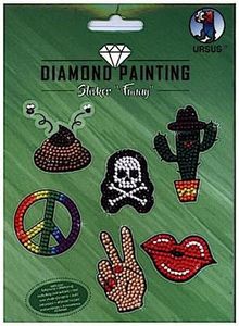 Diamond Painting Sticker "Funny"
