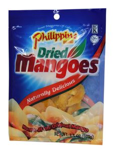 10er Pack Philippine BRAND getrocknete Mangos (10x 100g) | Mango-Streifen | Dried Mangoes