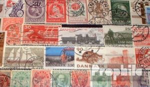 Briefmarken Dänemark 200 verschiedene Marken