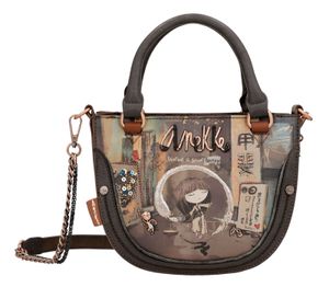 Anekke Shoen Brown Handtasche 23 cm