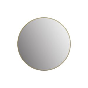 Talos Picasso Spiegel gold Ø 60 cm - mit hochwertigem Aluminiumrahmen für stilvolles Ambiente - Perfekter Badezimmerspiegel Rund, der Eleganz und Funktionalität vereint