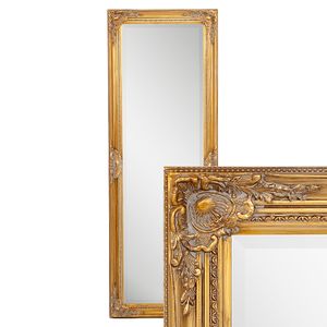 Spiegel LEANDOS barock gold-antik 140x50cm