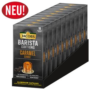 JACOBS Kapseln Barista Editions Caramel Cookie 7 10x10 Nespresso®* kompatibel