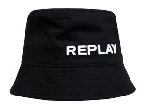 REPLAY Fischerhut Hut Bucket Hat Black schwarz