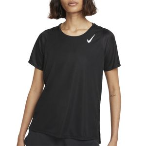 Nike W Nk Df Race Top Ss Black/Reflective Silv M