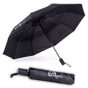 Regenschirm Automatik Groß Ø 105cm Stabil Sturmsicher Windfest Taschenschirm