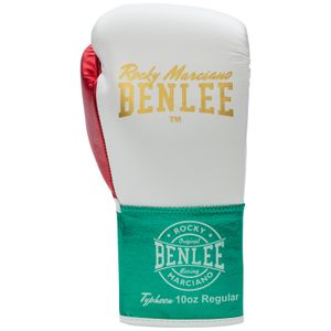 Benlee Typhoon Boxhandschuhe White Green Red - Gewicht: 10 oz