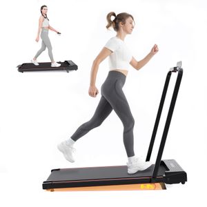CITYSPORTS Laufband, 1400W Flaches Laufband für das intelligente Haus, freie Geschwindigkeitsregulierung, 1-12km/h Laufband mit LED-DISPLAY