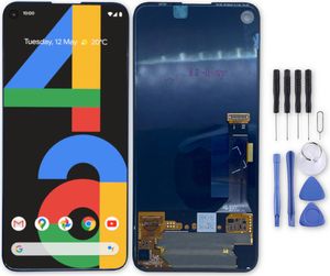 Für Google Pixel 4a 4G Display Full OLED LCD Einheit Touch Ersatzteil Reparatur Schwarz Neu