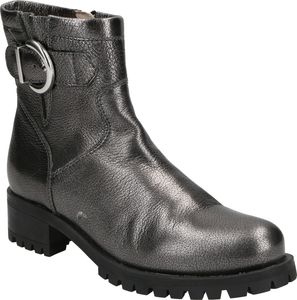 Unisa Stiefelette INTRO, Glattleder, Grau, Damen