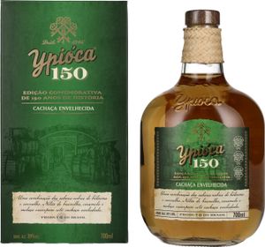 Ypióca 150 Cachaça Envelhecida Reserva Especial 39% Vol. 0,7l in Geschenkbox Ypióca 150 Cachaça Envelhecida Reserva Especial 39% Vol. 0,7l in Geschenkbox