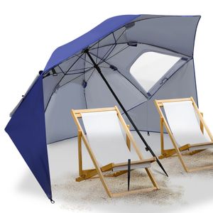 Sonnenschirm Hitzebeständigem UV-Schutz mit Tasche Terrasse Gartenschirm 210cm