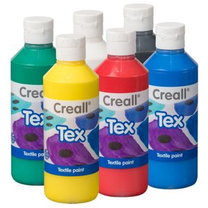 Creall Tex Stoffmalfarbe Set 6x 250ml