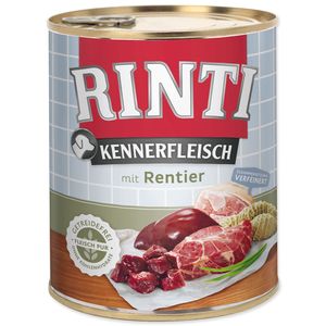 Rinti Kennerfleisch Adult Rentier 800 g bei Kartonabnahme