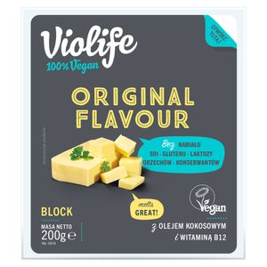 Violife výrobok na báze kokosového oleja Original aróma blok 200 G