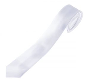 Herren Krawatte schmal 5 cm Satin Optik matt Business Accessoire Schlips viele Farben, Farbe Hemd:Weiß