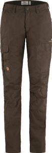 Spodnie trekkingowe damskie Fjällräven Karla Pro Winter Trousers W Dark Olive brązowe (F89809-633)