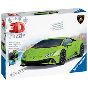 Ravensburger - Lamborghini EVO Ed grün 108-teiliges 3D-Puzzle