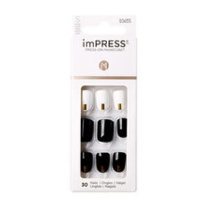 Impress Nails Midnight Drive - Samolepící Nehty ( 30 Ks )