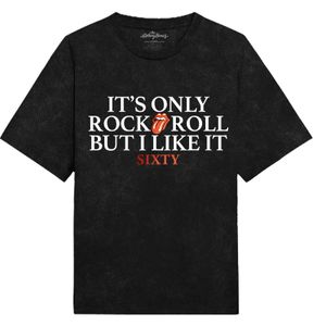 The Rolling Stones - "It's Only R&R But I Like It" T-Shirt für Herren/Damen Unisex RO3755 (XXL) (Schwarz)