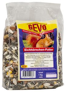 GEVO 400326 Eichhörnchenfutter m.Buchenkern 1 kg