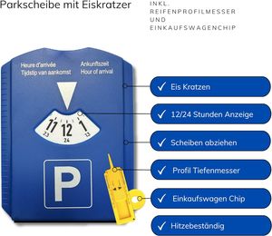 Parkscheibe 4-in-1  WIMEX GmbH & Co. KG