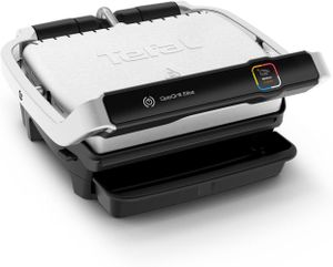 Tefal Kontaktgrill Optigrill,Kontaktgrill,Elektrisch,12 Grillprogramme,Intuitiver Sensor, 2000,00 W, Elektrogrill, 180° neigbare Platten