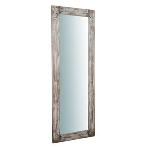 Lange wandspiegel 180x65x3 cm, Ganzkörperspiegel, Holz, Wandspiegel groß mit Holzrahmen