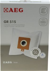 AEG Staubsaugerbeutel, Staubbeutel GR51S für Smart 4... - 900166740