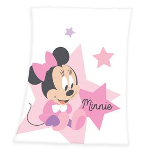 "Minnie Mouse ( Disney )" Microfaserflausch-Decke / Babydecke, 75x100 cm