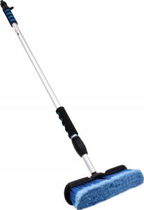 LUXTOM | szczotka do mycia aluminium 103-170cm niebieska teleskopowa szczotka do mycia samochodu
