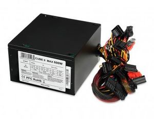 iBox CUBE II Netzteil 600 W ATX Schwarz