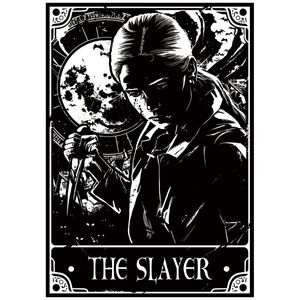 Deadly Tarot - Poster "The Slayer", Mini GR5832 (Einheitsgröße) (Schwarz/Weiß)