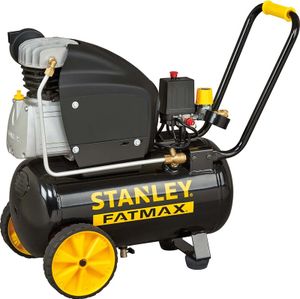 Stanley Kompressor 251/10/24S FMXCM0062E - Luftkompressor 10Bar - 24L - 240L/Min - Integrierter Anti-Rutsch-Griff - Schwarz