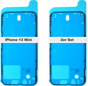 2x iPhone 13 mini Rahmen LCD Display Kleber Schwarz Dichtung Klebefolie Wasserdichtung Neu