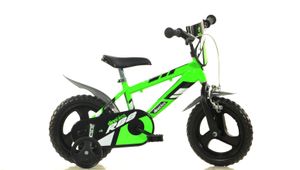 Jungen Kinderfahrrad  – 12 Zoll MTB R88 Jungenfahrrad| Original Kinderrad mit Stützrädern - Das Fahrrad als Geschenk für Jungen - Grün