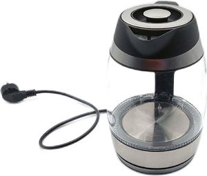 Skleněná rychlovarná konvice ForMe 1,8 l, nastavení teploty, volba teploty 40 °C až 100 °C, 7 barev LED osvětlení, funkce udržování teploty, BPA FREE