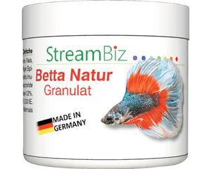 Aquariumfischfutter StreamBiz Betta Natur Granulat 40 g
