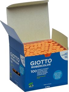 Giotto Robercolor krieda, oranžová, 100 kusov