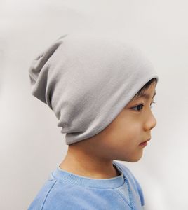 axy Kinder Slouch Beanie Long Mütze 1-5 Jahre alt Grau KIMU1