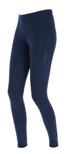 Covalliero Reitleggins Damen Full-Grip Equona Damenreitleggins Vollbesatz Dunkelblau 32/34