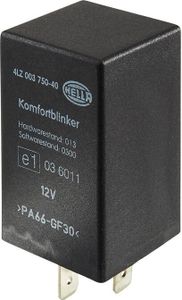HELLA 4LZ 003 750-401 - OE 5B0 953 227 Blinkerrelais für Bora (1J), Golf III (1H), Golf IV (1J), Golf V (1K), Passat (3B), T4, T5, Vento (1H)