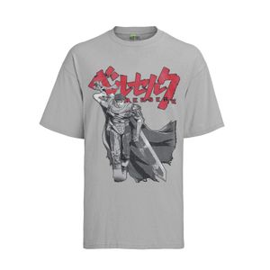 New Berserk Logo Guts Warrior Manga Anime Men T-Shirt Men Otaku Geek Merch Nerd Shirt Berserker