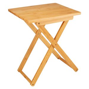 boční stolek Bremermann, skládací / bambus / cca 40 x 50 x 31 cm (š/v/d)