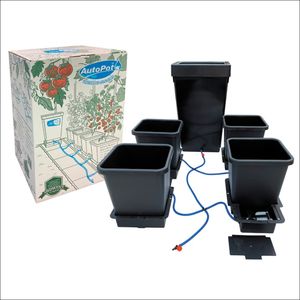 AutoPot Bewässerungssysteme - 4Pot System - Automatische Pflanzenbewässerung und -ernährung - Stromfrei