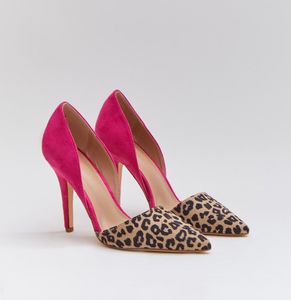 Buonarotti - Pumps Fuchsia Leopard - 38 EU - Rosa