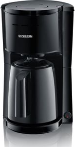 SEVERIN 9306-000 SEVERIN KA9306 Kaffeemaschine schwarz, 8 Tassen