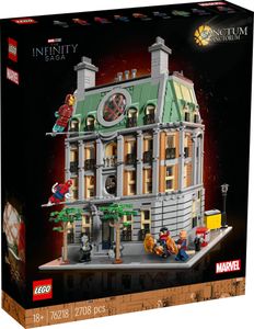 LEGO 76218 Marvel Sanctum Sanctorum, 3-stöckiges Modular Building Set